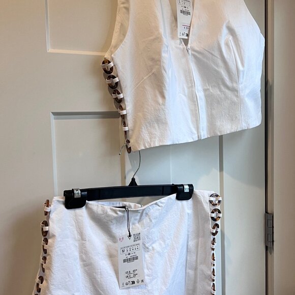 Zara Co-Ord shorts set size M - Picture 1 of 4